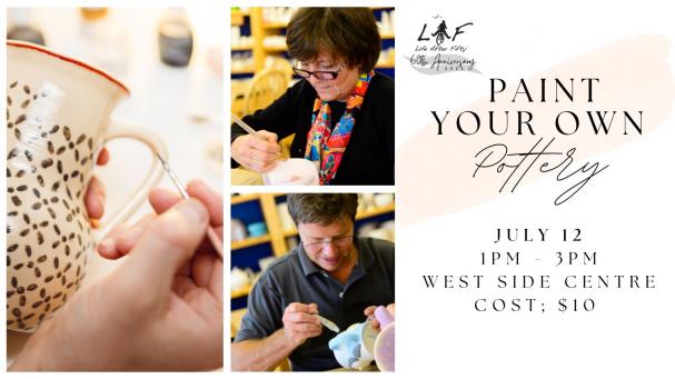 Paint Your Own Pottery!